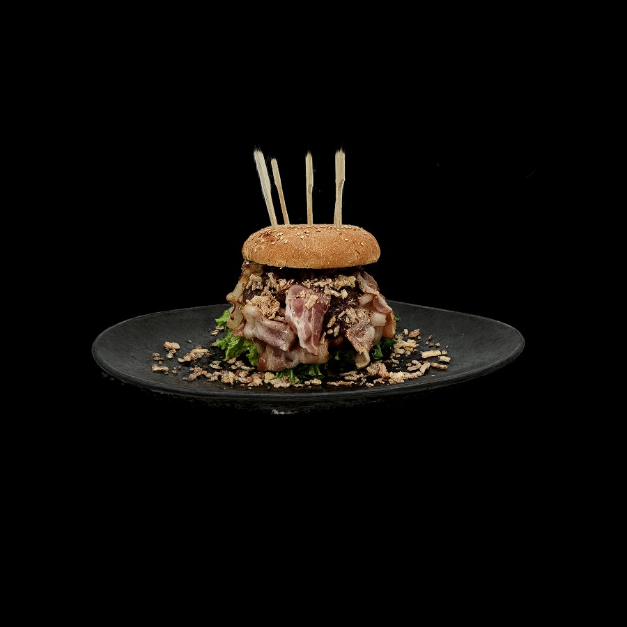 Bro Burger — 3D-блюдо меню Клевер