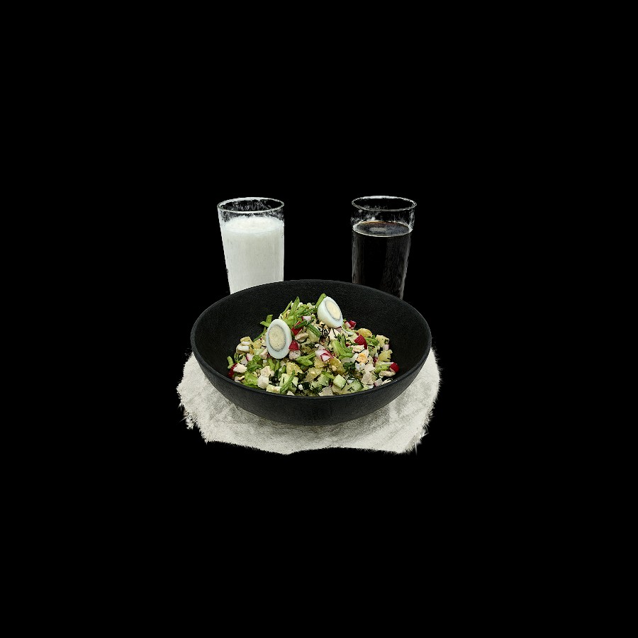 ОКРОШКА С КУРИЦЕЙ
